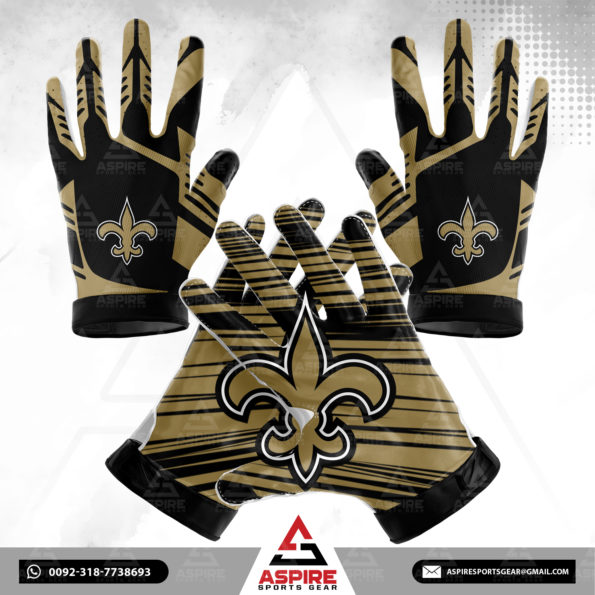 American-Football-Receiver-Gloves-SAINTS-front