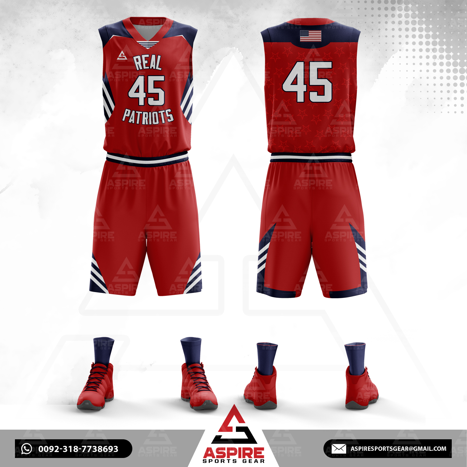 Best Customize Design Patriots Basketball uniforms ANY CLUB LOGO CAN BE  CUSTOMIZED Multi Fabric Op…