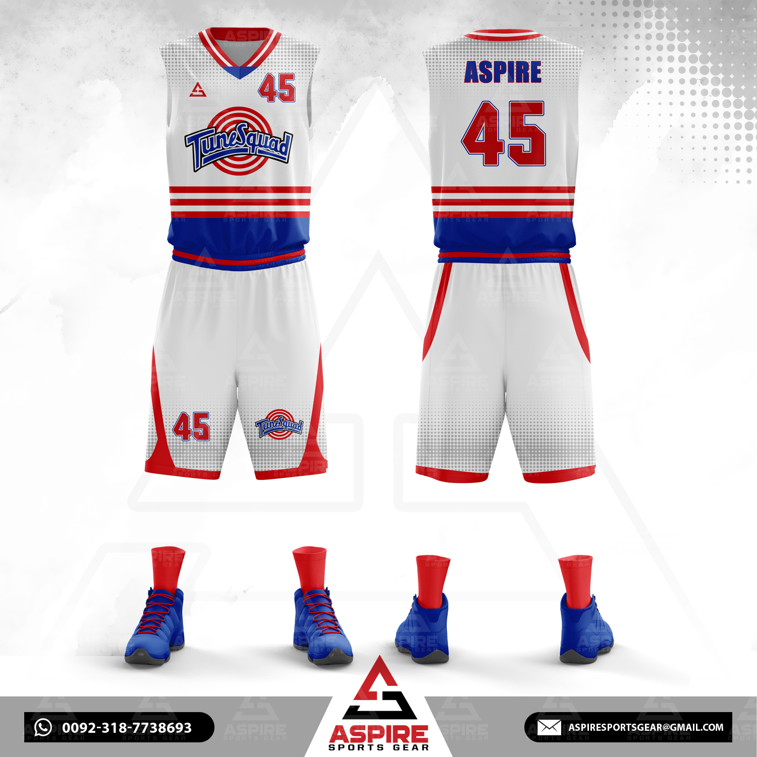 Amped Fadeaway J - Basketball Uniform Builder @ TSP